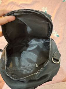 Black backpack