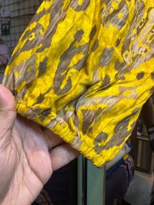 GLOBAL DESIYellow Printed-Graphic Full Length Dres