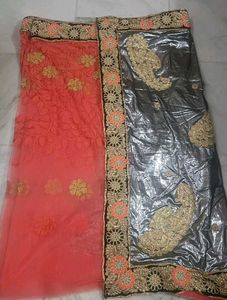 Beautiful Heavy Saree With Blouse 🥰