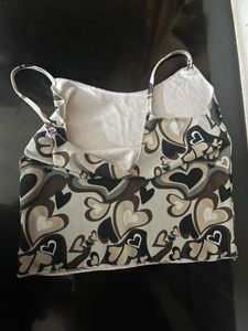 Heart Pattern Cami Top