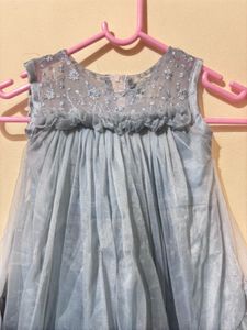 Blue Tulle Dress