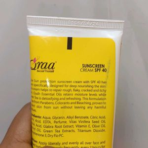 SUNSCREEN CREAM SPF 40