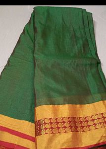 Ethinic Elegant Green Saree
