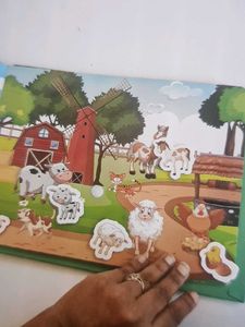 Velcro Educational Book