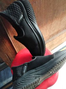 Pace Black Shoes For Men&#39;s