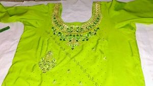 Silk Suit Green