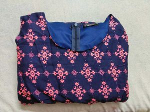 Asymmetrical Hem Print Dress