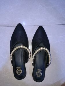 Ceriz Marie Black Ballerinas