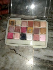 Used Eyeshadow Palette