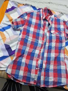Multi Colored Striped Shirt (Checked)