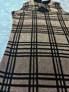 Sleeveless Plaid Bodycon Dress