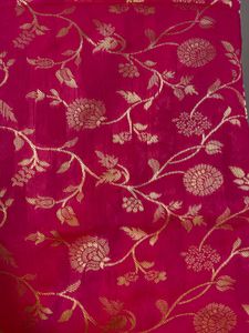 Pink Kanchipuram Banarsi Saree