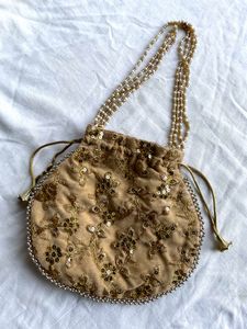 Embroidered Potli Bag