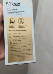 Streax Bright &amp; Shine Face Serum
