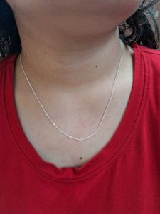 Silver Chain Necklace 92.5 Hallmark