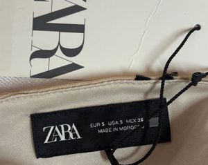 Zara Burn Out Combination Top