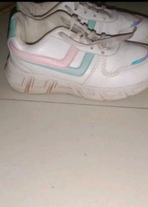 Cute Pastel Accent Sneakers