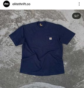 Carhartt Navy Blue T-Shirt