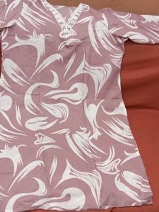 BrandNew Floral Print Kurti Set - PlazzoBottom