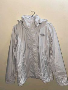 NORTH FACE WHITE JACKET FOR WOMEN AND MEN