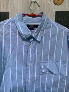 Spao brand orignal Striped Blue Shirt