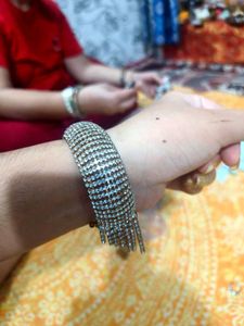 Sparkling Rhinestone Band Ring