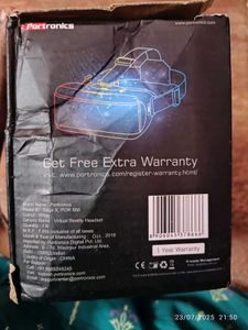 New Unused Portronics Headphones