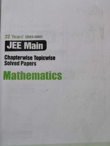 22 Years Jee Mains Papers Mathematics