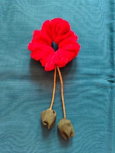 Cute Floral Scrunchies