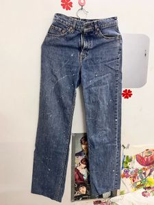Distressed Denim Jeans