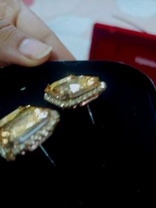 Sparkling Gemstone Earrings