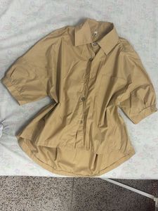 Stylish Tan Blouse