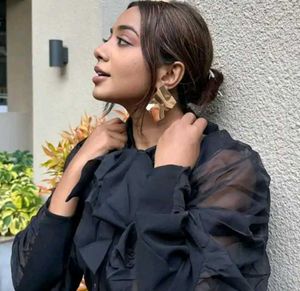 Gold Statement Earrings