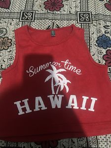 Red Cute Tank Top