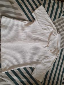 White Top with Collar