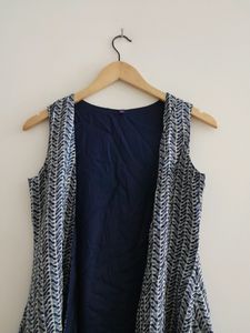 Navy Blue Casual Coat (Women&#39;s)