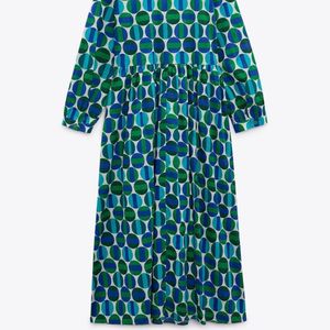 Limited Edition Bohemian Cotton Printed Zara Dress