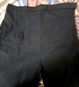 Black Cotton women Pant