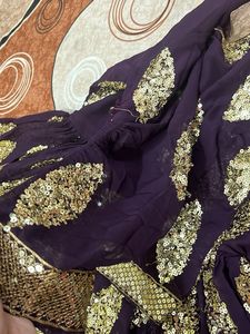 Elegant Purple Embroidered Kurta Set