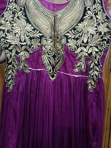 Anarkali Style Indian Party Wear.