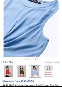 Active Tee Blue