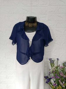 Imported Chiffon Shrug