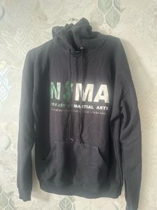 Black NSMA Hoodie Brazilian Martial Arts Instructo