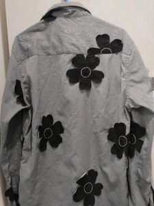 Floral Button-Down Shirt