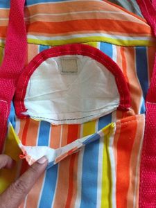 Beautiful Multicolour Carrybagwith Chain