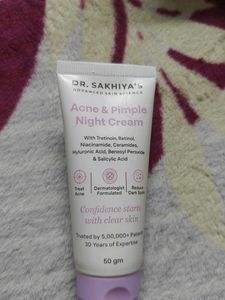 Dr. Sakhiya's Acne Night Cream