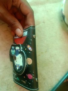 Hello Kitty Snap Wallet For Cards And Money