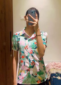 Floral Print Top