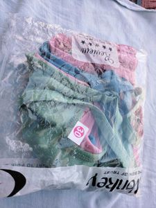 Colorful Bra Set