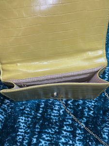 Stylish Yellow Clutch